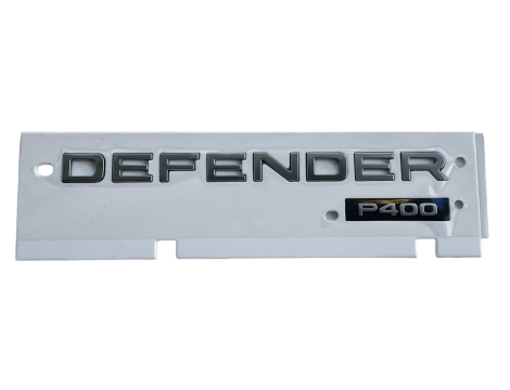 NOWY ORYGINALNY EMBLEMAT ZNACZEK NAPIS LAND ROVER DEFENDER P400 N8B2-001B40-CA